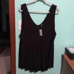 Torrid Black Tank Top NWT